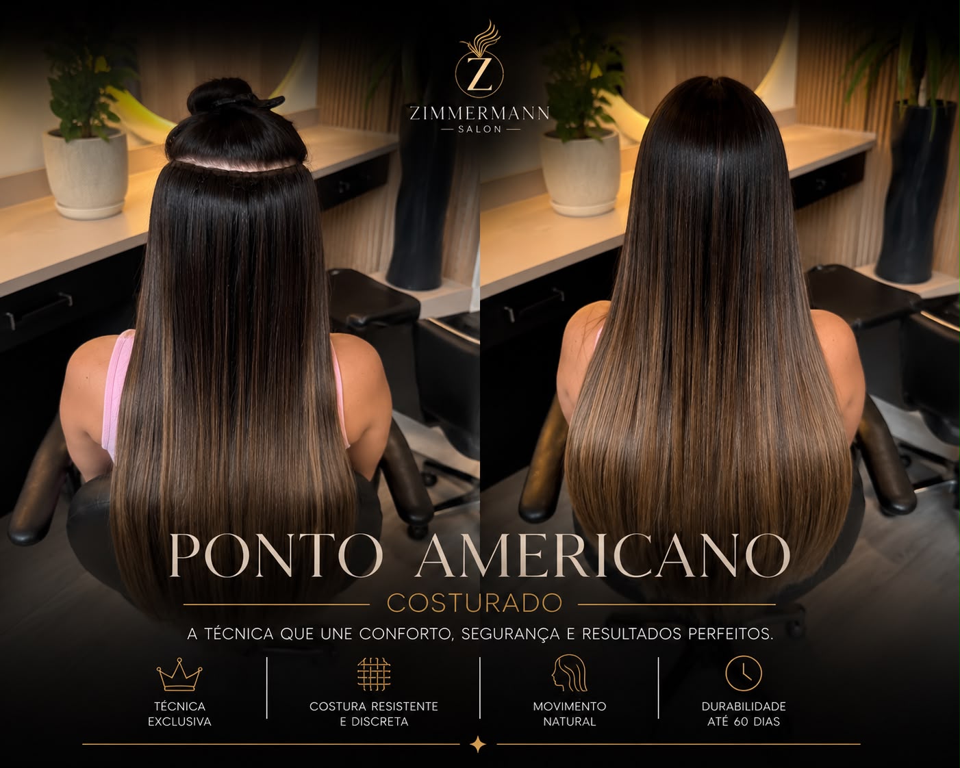 Técnica Ponto Americano Costurado - Zimmermann Salon
